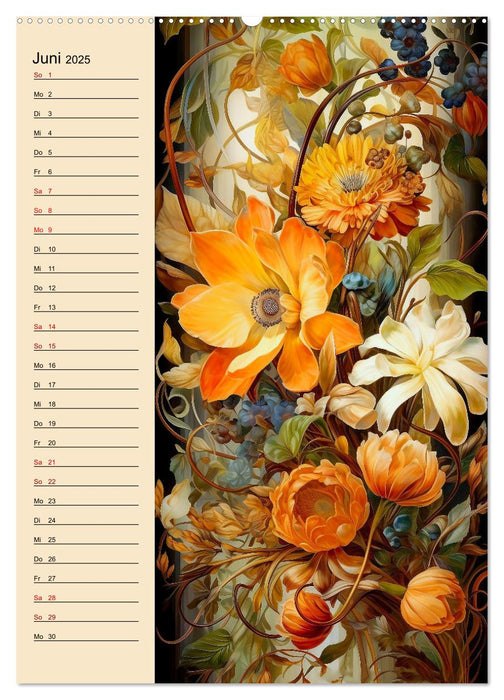 Blütenarrangements (CALVENDO Premium Wandkalender 2025)