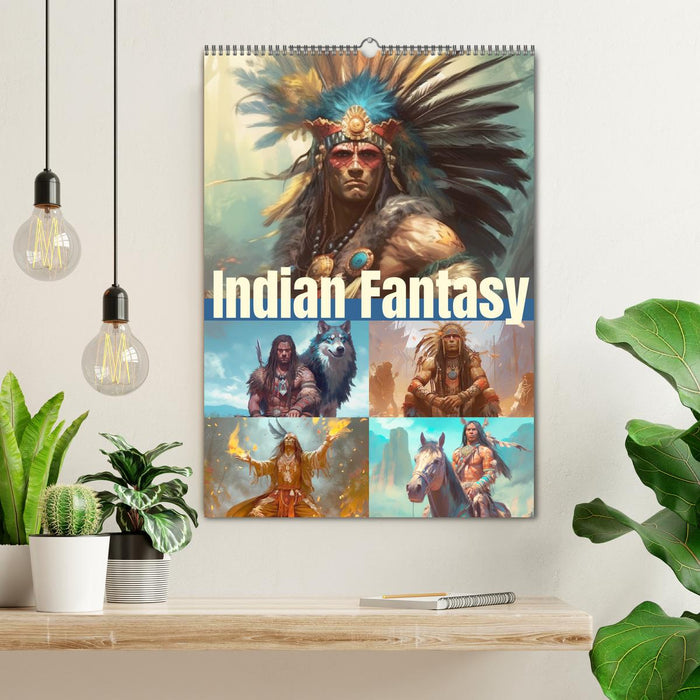 Indian Fantasy (CALVENDO Wandkalender 2025)