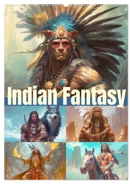 Indian Fantasy (CALVENDO Wandkalender 2025)