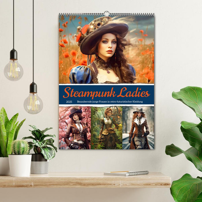 Steampunk Ladies (CALVENDO Wandkalender 2025)