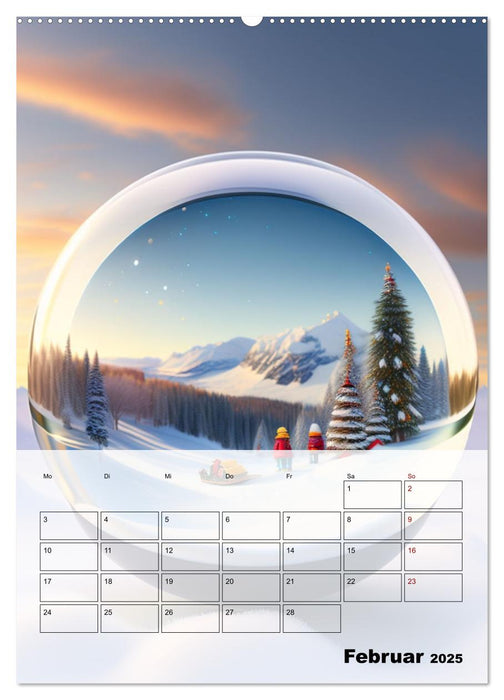 Gespiegelte Landschaft (CALVENDO Wandkalender 2025)