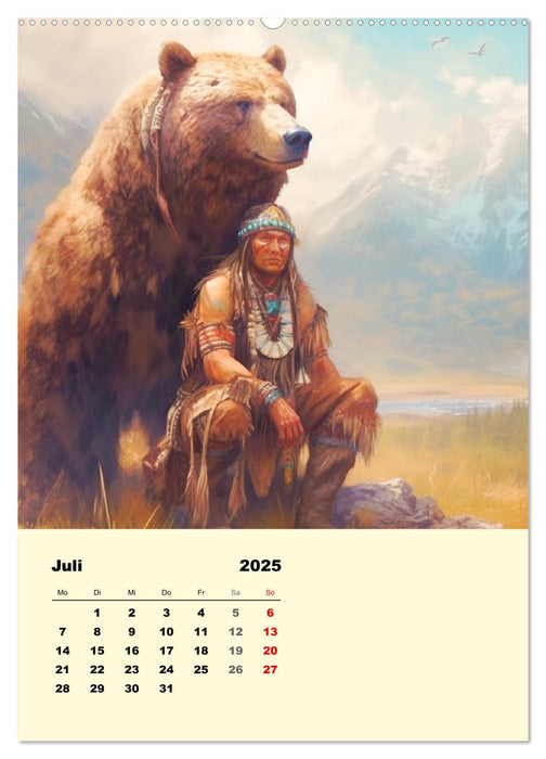 Indian Fantasy (CALVENDO Premium Wandkalender 2025)