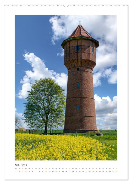 Alte Wassertürme (CALVENDO Wandkalender 2025)