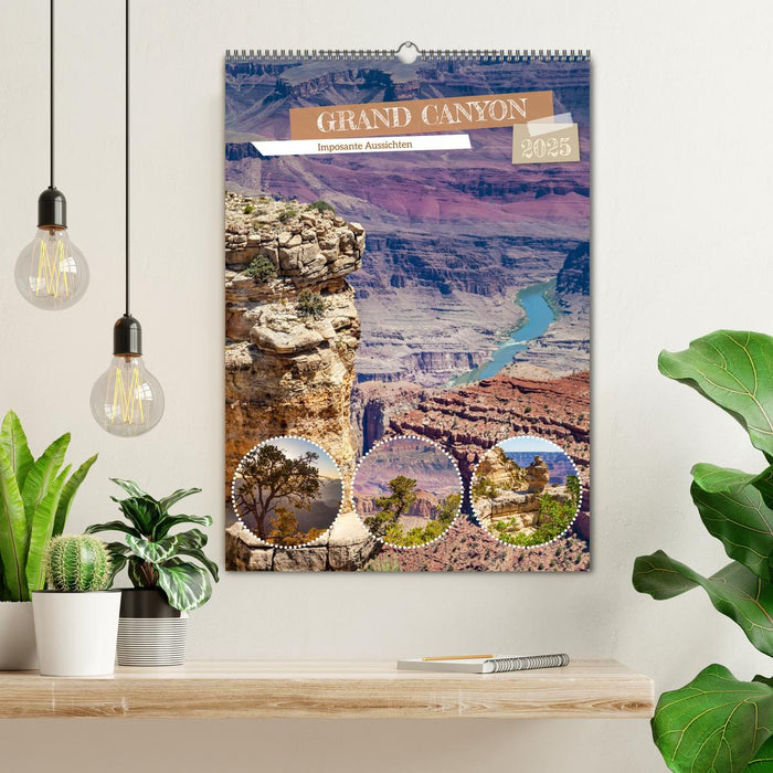 GRAND CANYON Imposante Aussichten (CALVENDO Wandkalender 2025)