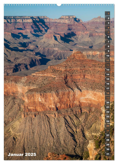 GRAND CANYON Imposante Aussichten (CALVENDO Wandkalender 2025)