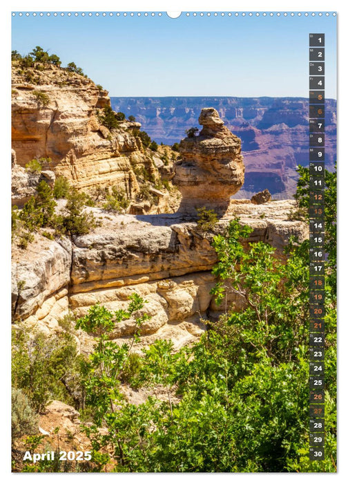 GRAND CANYON Imposante Aussichten (CALVENDO Wandkalender 2025)