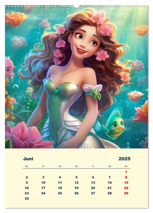 Zauberland. Bunte Fabelwesen und Märchengestalten (CALVENDO Premium Wandkalender 2025)