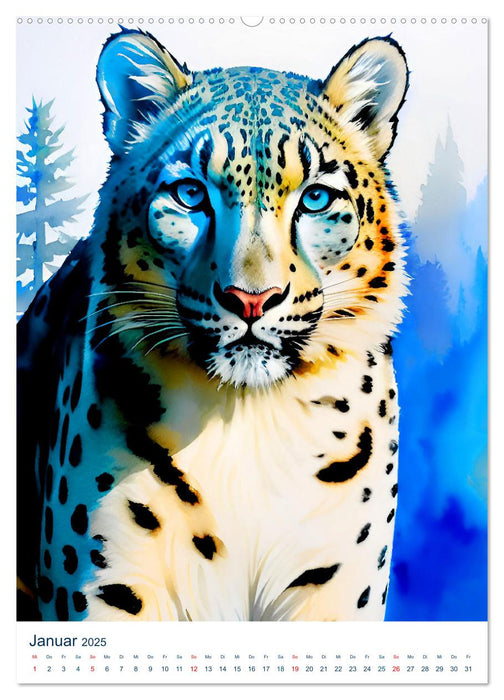 Bedrohte Tierarten 2025 (CALVENDO Premium Wandkalender 2025)