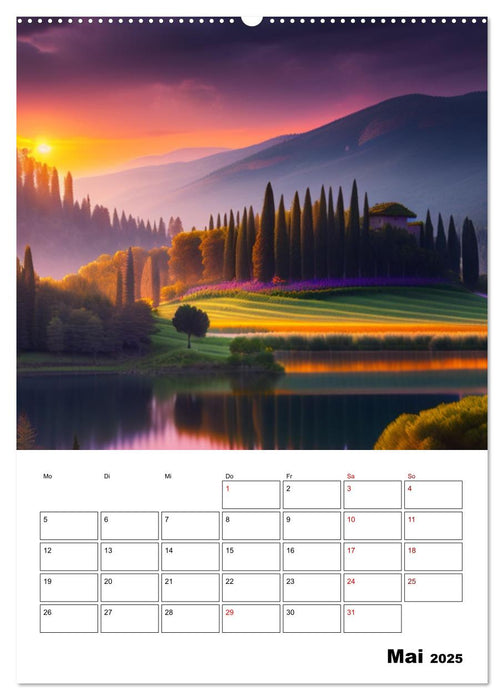 Schöne Landschaften (CALVENDO Wandkalender 2025)