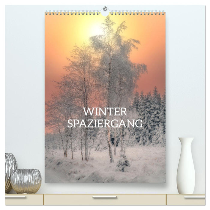 Winter Spaziergang (CALVENDO Premium Wandkalender 2025)