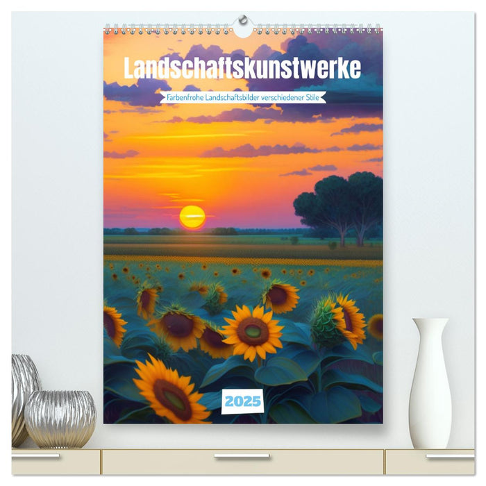 Schöne Landschaften (CALVENDO Premium Wandkalender 2025)