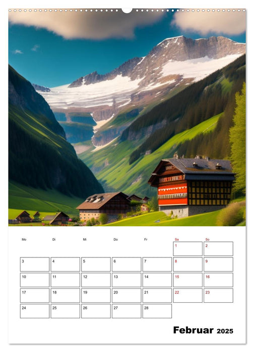 Schöne Landschaften (CALVENDO Premium Wandkalender 2025)