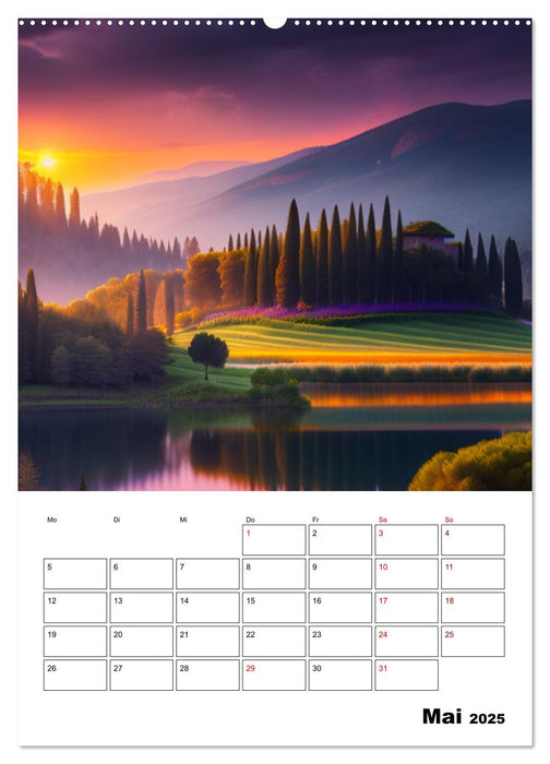 Schöne Landschaften (CALVENDO Premium Wandkalender 2025)