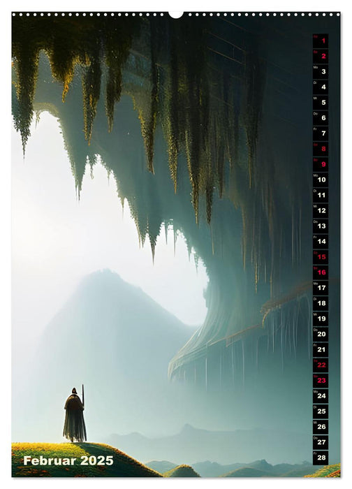 Fantastische Wanderungen (CALVENDO Premium Wandkalender 2025)