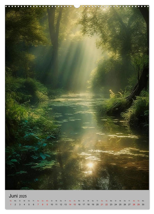 Von der Schönheit des Wassers (CALVENDO Wandkalender 2025)