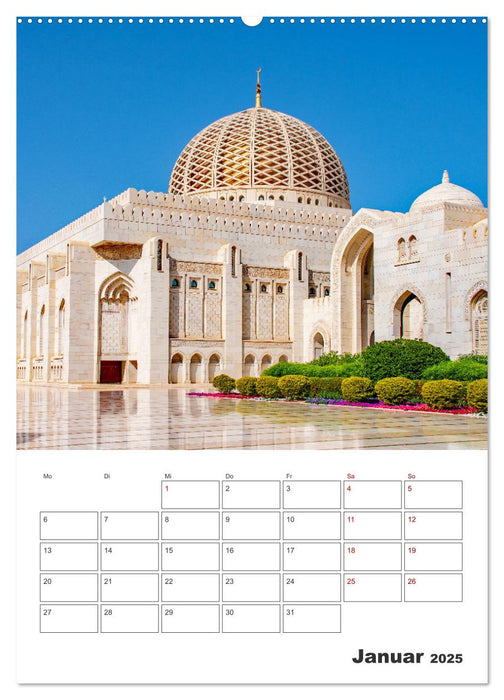 Sultanat Oman - Maskat und Salalah (CALVENDO Premium Wandkalender 2025)