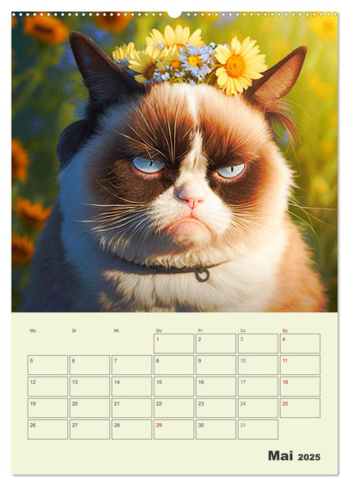 Jetzt ist die Katze aus dem Sack! Katzenspaß vom Feinsten! (CALVENDO Wandkalender 2025)