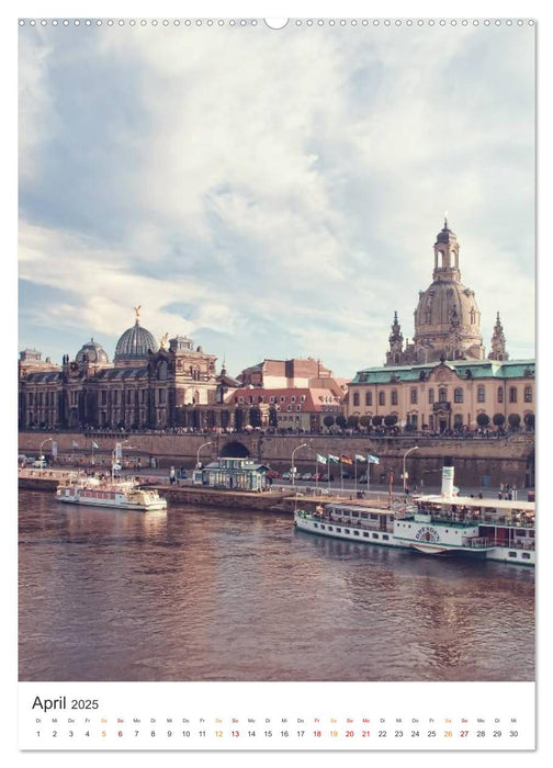 Highlights in Dresden (CALVENDO Premium Wandkalender 2025)