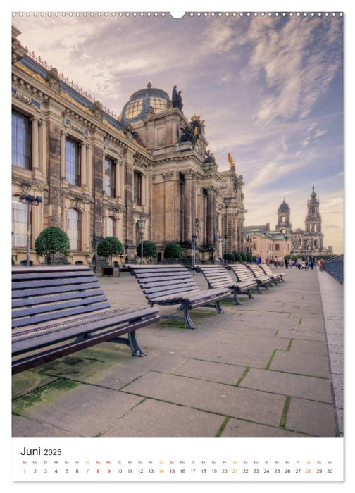 Highlights in Dresden (CALVENDO Premium Wandkalender 2025)