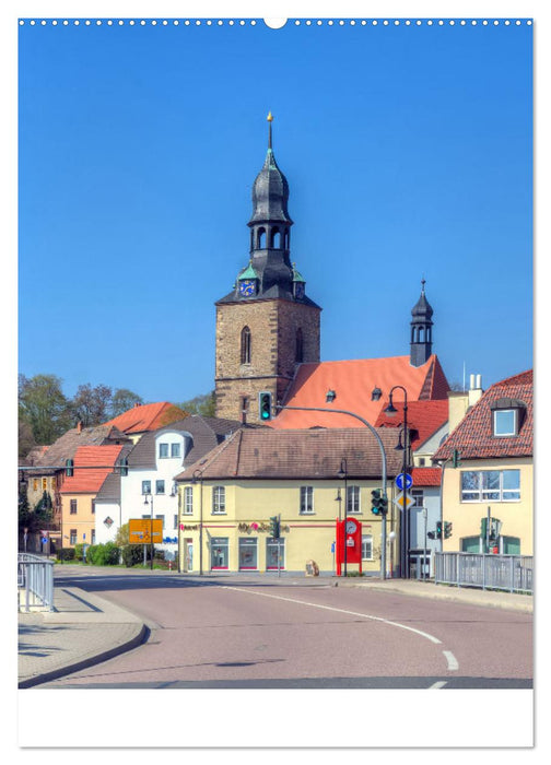 Die Stadt Hettstedt (CALVENDO Premium Wandkalender 2025)