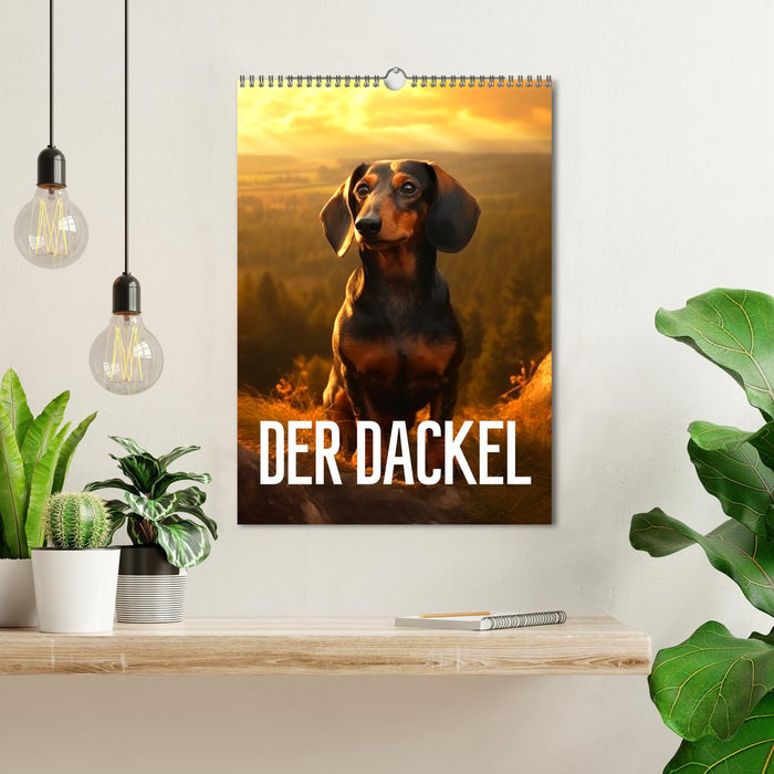 Der Dackel (CALVENDO Wandkalender 2025)