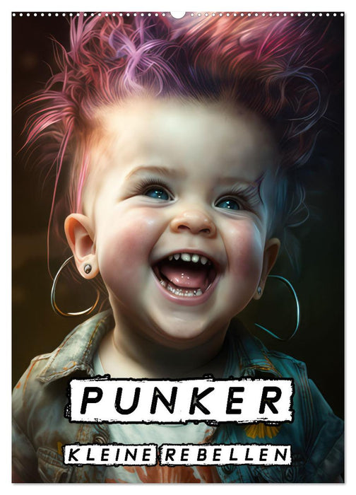 Punker Kleine Rebellen (CALVENDO Wandkalender 2025)