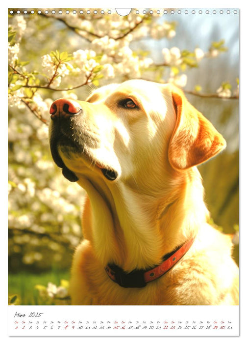 Der Labrador (CALVENDO Wandkalender 2025)