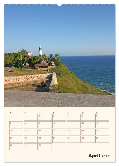 Kuba - Inselparadies in der Karibik (CALVENDO Premium Wandkalender 2025)