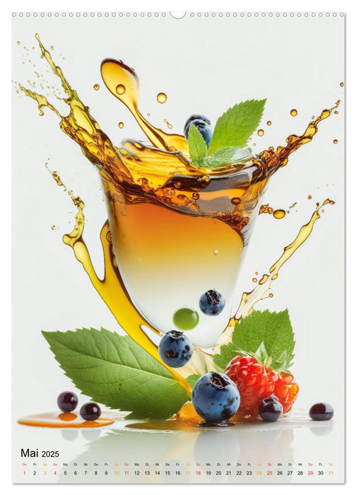 Olivenöl lecker und gesund (CALVENDO Premium Wandkalender 2025)