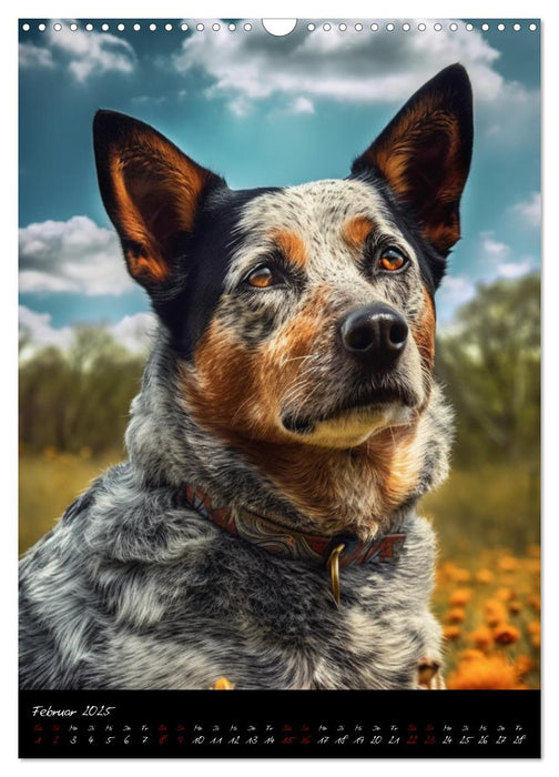 Australian Cattle Dogs (CALVENDO Wandkalender 2025)