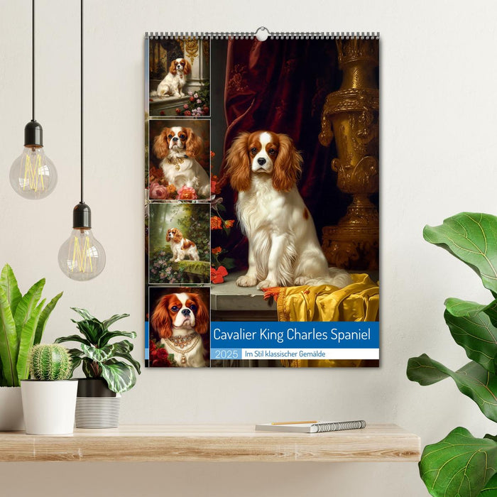 Cavalier King Charles Spaniel (CALVENDO Wandkalender 2025)