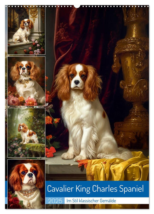 Cavalier King Charles Spaniel (CALVENDO Wandkalender 2025)