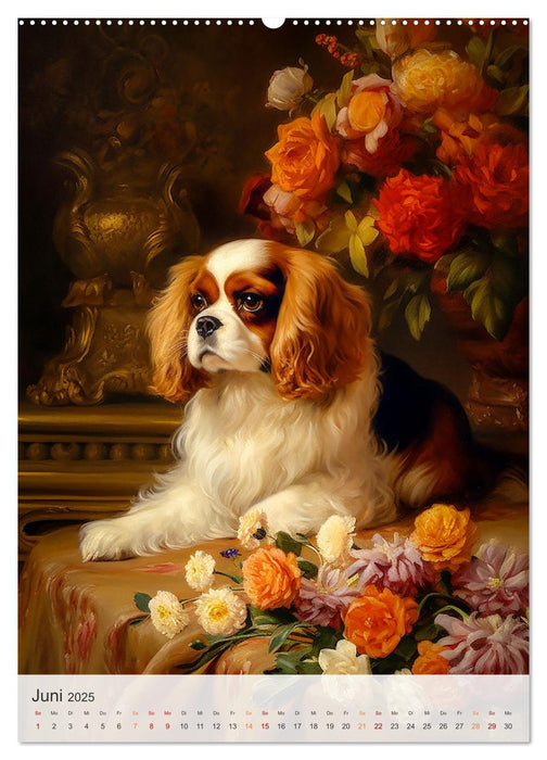 Cavalier King Charles Spaniel (CALVENDO Wandkalender 2025)