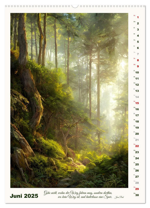 Wege der Fantasie (CALVENDO Wandkalender 2025)