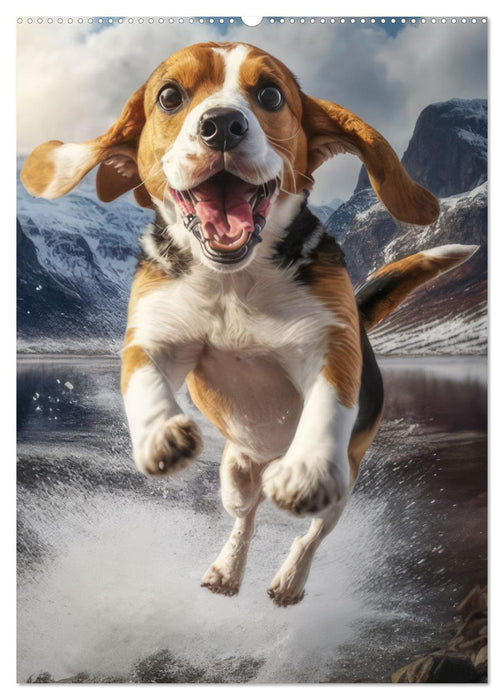 Hunde mit Temperament (CALVENDO Premium Wandkalender 2025)