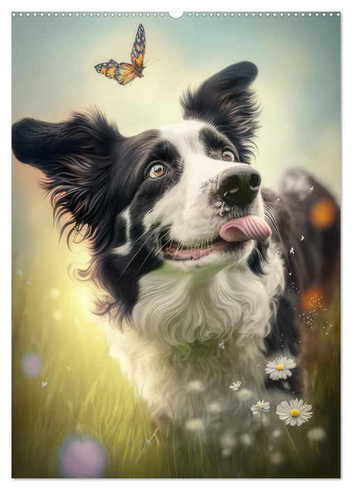 Hunde mit Temperament (CALVENDO Premium Wandkalender 2025)