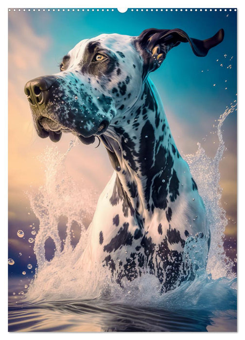 Hunde mit Temperament (CALVENDO Premium Wandkalender 2025)