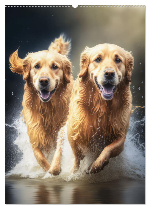 Hunde mit Temperament (CALVENDO Premium Wandkalender 2025)