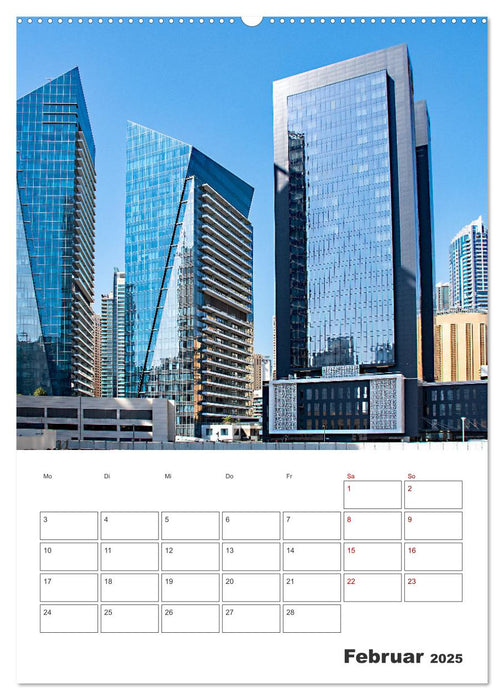 Dubai - Urlaubsplaner (CALVENDO Wandkalender 2025)