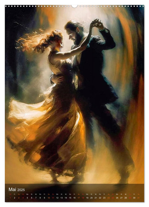 Tanzen - eine Leidenschaft (CALVENDO Premium Wandkalender 2025)
