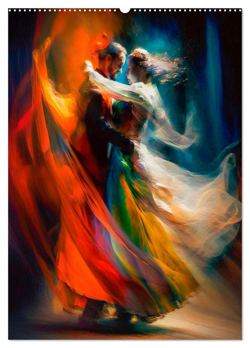 Tanzen - eine Leidenschaft (CALVENDO Premium Wandkalender 2025)