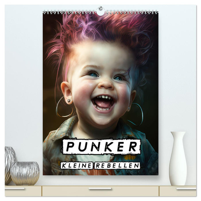 Punker Kleine Rebellen (CALVENDO Premium Wandkalender 2025)