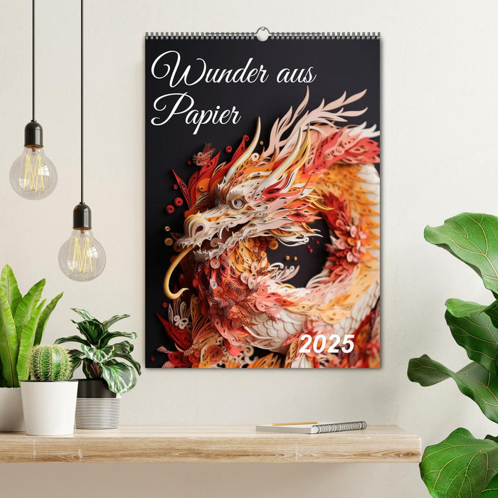 Wunder aus Papier (CALVENDO Wandkalender 2025)