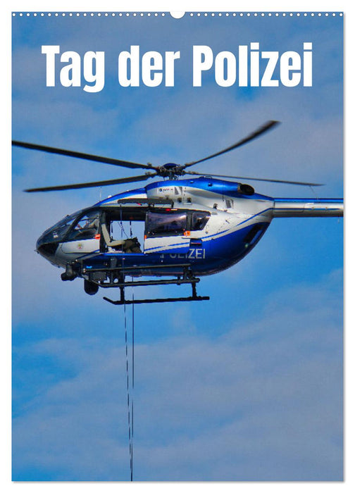 Tag der Polizei (CALVENDO Wandkalender 2025)