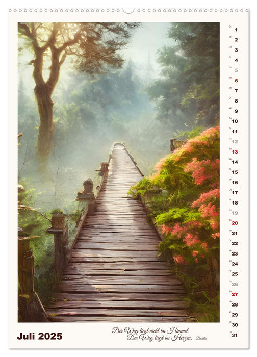 Wege der Fantasie (CALVENDO Premium Wandkalender 2025)