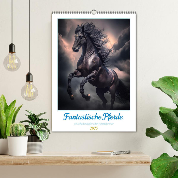 Fantastische Pferde (CALVENDO Wandkalender 2025)