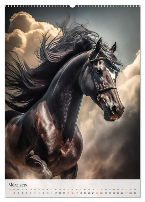 Fantastische Pferde (CALVENDO Wandkalender 2025)