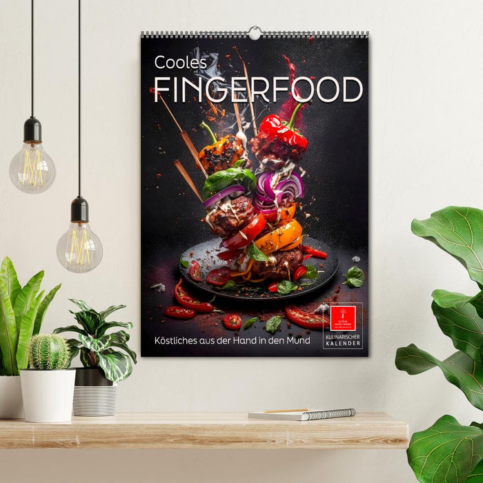 Cooles Fingerfood (CALVENDO Wandkalender 2025)