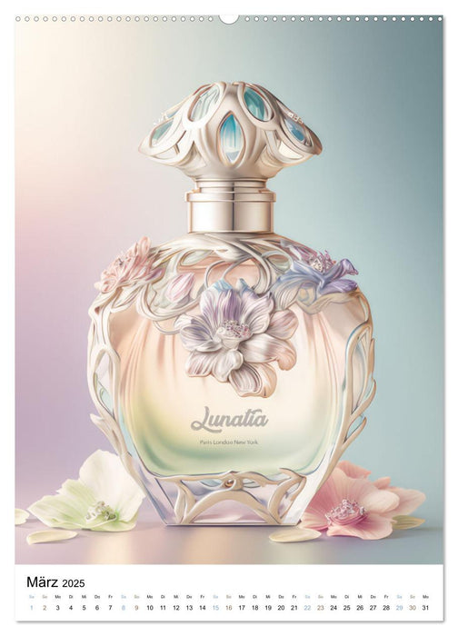 Parfum Eleganz im Glas (CALVENDO Premium Wandkalender 2025)