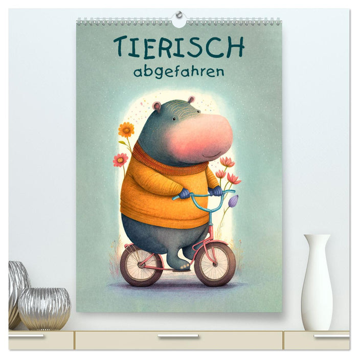 Tierisch abgefahren (CALVENDO Premium Wandkalender 2025)